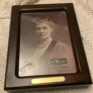 Rare Woods Solid Walnut Photo Box
